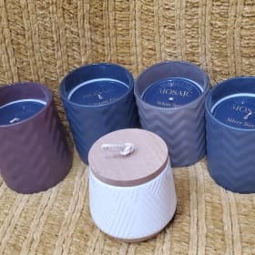 5 pc Mosaic Candles item