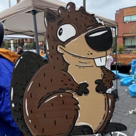 Bess the Beaver Painting item