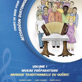 Accordéon diatonique 1 rang-VOL 1 niv. préparatoire item