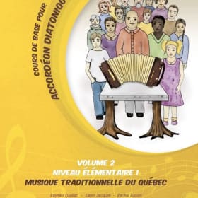 Accordéon diatonique 1 rang-VOL 2 niv. élémentaire 1 item