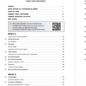 Accordéon diatonique 1 rang-VOL 1 niv. préparatoire item