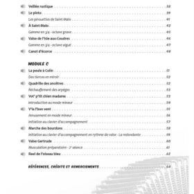 Accordéon diatonique 1 rang-VOL 1 niv. préparatoire item