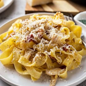 Chicken Carbonara Meal item