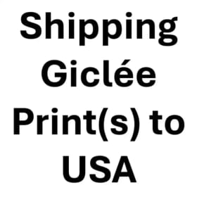 Giclée Print(s) Shipping to USA item