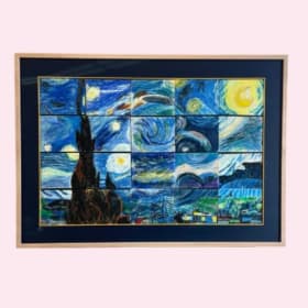 Elementary -- Starry Night Art Piece (Frances' Class) item