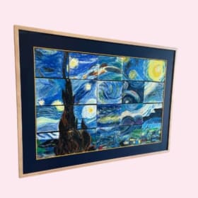 Elementary -- Starry Night Art Piece (Frances' Class) item