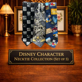 Disney Character Necktie Collection (Set of 3) item