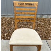 Lot #39 Music Matters Chair item