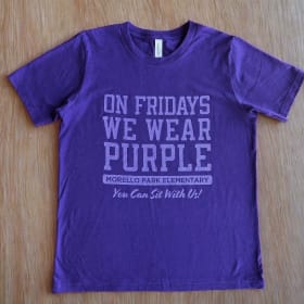 On Fridays We Wear Purple T-Shirt item