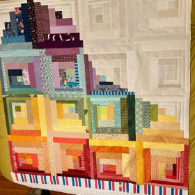 #5 - Rainbow Piano Quilt item