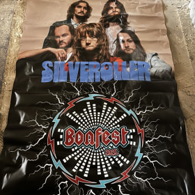 Bonfest Main Stage Banner featuring Silveroller item