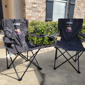 Coca Cola- King Kooker Fryer and Chairs item