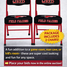 2 Falcons Sideline Chairs item