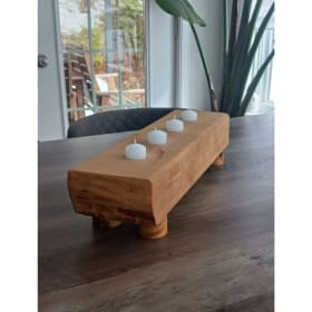 Chandelier rustique en bois item