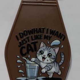Photo of I Do What I Want Key Chain