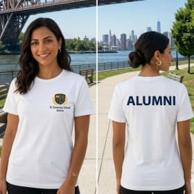White Alumni T-shirt item