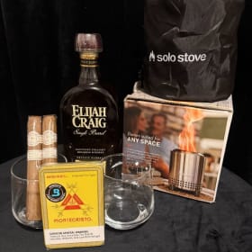 #57 Elijah Craig Solo Stove and Cigar Bundle item