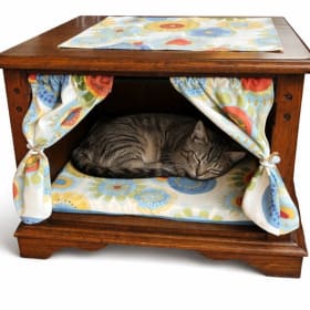 End Table Cat Bed item