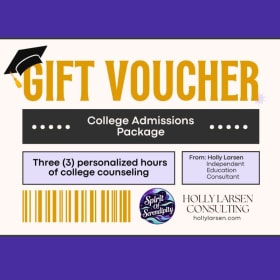College Admissions Package from Holly Larsen Consulting item