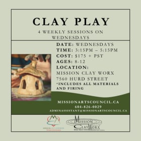 MEMBER - Children's Clay Play - May 6 item
