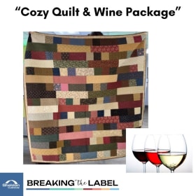 Cozy Quilt & Wine Package item