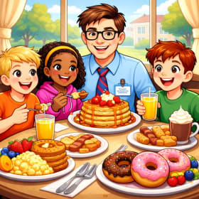 Breakfast with Mr. Neesley + 2 Friends item