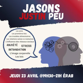 Jasons Justin Peu – 23 avril @19h30-21h ÉRAB item