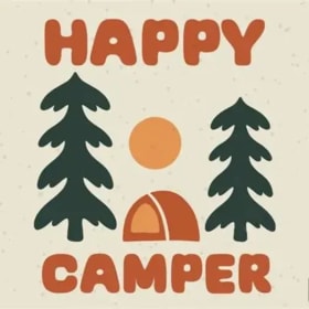 Happy Camper: A Cozy Camping Getaway item