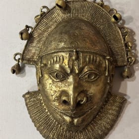 Him & Her Bronze Masks item