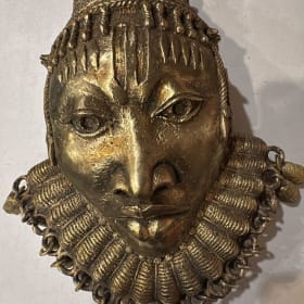 Him & Her Bronze Masks item