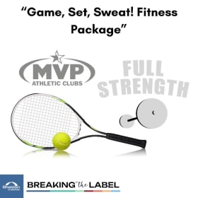 Game, Set, Sweat! Fitness Package item