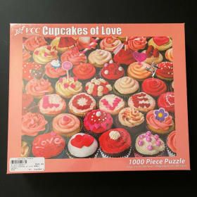 1000 pc "Cupcakes of Love" Puzzle item