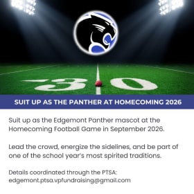 Suit Up as the Panther at Homecoming 2026 item