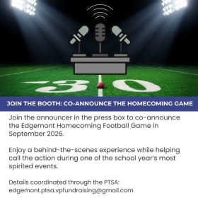 Join the Booth: Co-Announce the 2026 Homecoming Game item