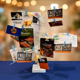 #107 Gift Card Tree – Over $250 in Dining & Local Favorites! item