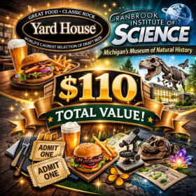 2. Great food and Science adventure - $110 Value! item
