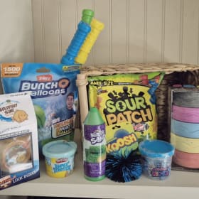 Tan Summer Basket - Auction Item #4 item