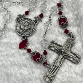 Confirmed in Fire Rosary – Austrian Crystal  – Holy Spirit item