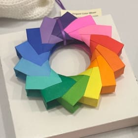 #36 - Rainbow Color Wheel (large) item