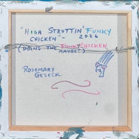 "High Struttin' Funky Chicken" by Rosemary Geseck item