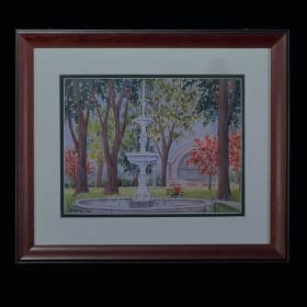 Sylvia Roth "West Park Fountain" item