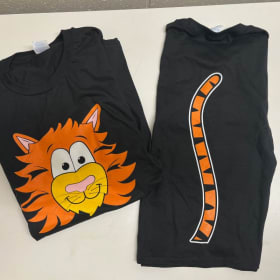 Youth SMALL Tiger Tail T-shirt in Black item