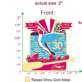 Enamel Pins (30th Anniversary) item