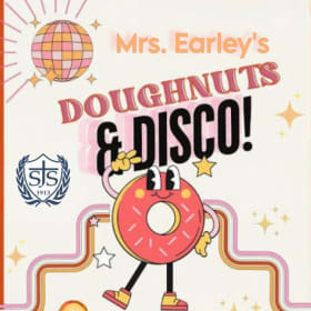 Doughnuts & Disco with Mrs. Earley! item