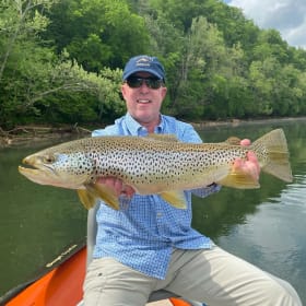 1-Day guided trout Fly Fishing with lunch provided item
