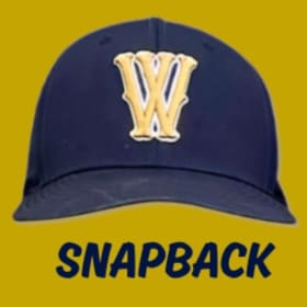 BLUE SNAPBACK HAT item