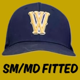 BLUE SM/MD FITTED HAT item