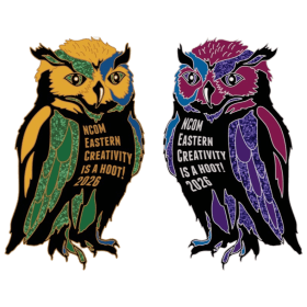 Eastern Region Owl Parents 2-Pin Set item