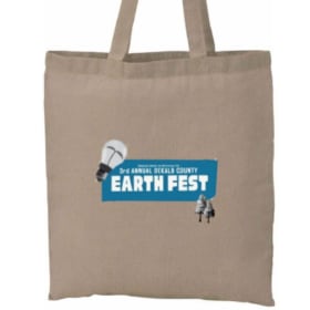 Earth Fest Recycled Tote item