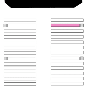House Right, Second Row item